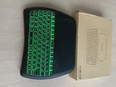 🛍 Беспроводная мини-клавиатура VONTAR D8 с подсветкой, с тачпадом, английская, Русская раскладка, 2,4 ГГц, Air Mouse, для ТВ-приставки Android TV BOX